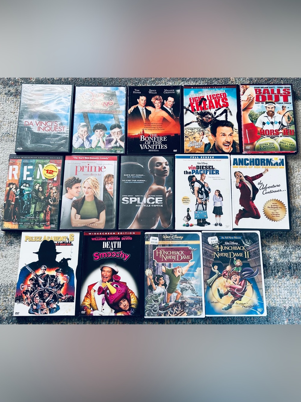 14 DVD Movies Bundle – Mixed Genres